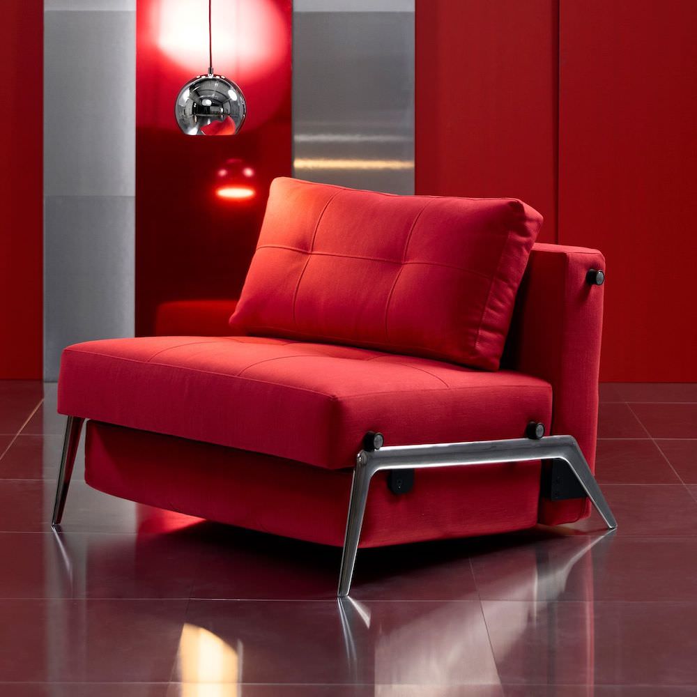 Poltrona letto design moderno Cubed 